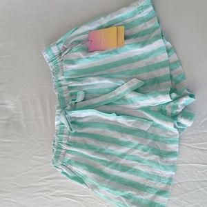 Stoney Clover x Target | Green stripe shorts. NWT XS.